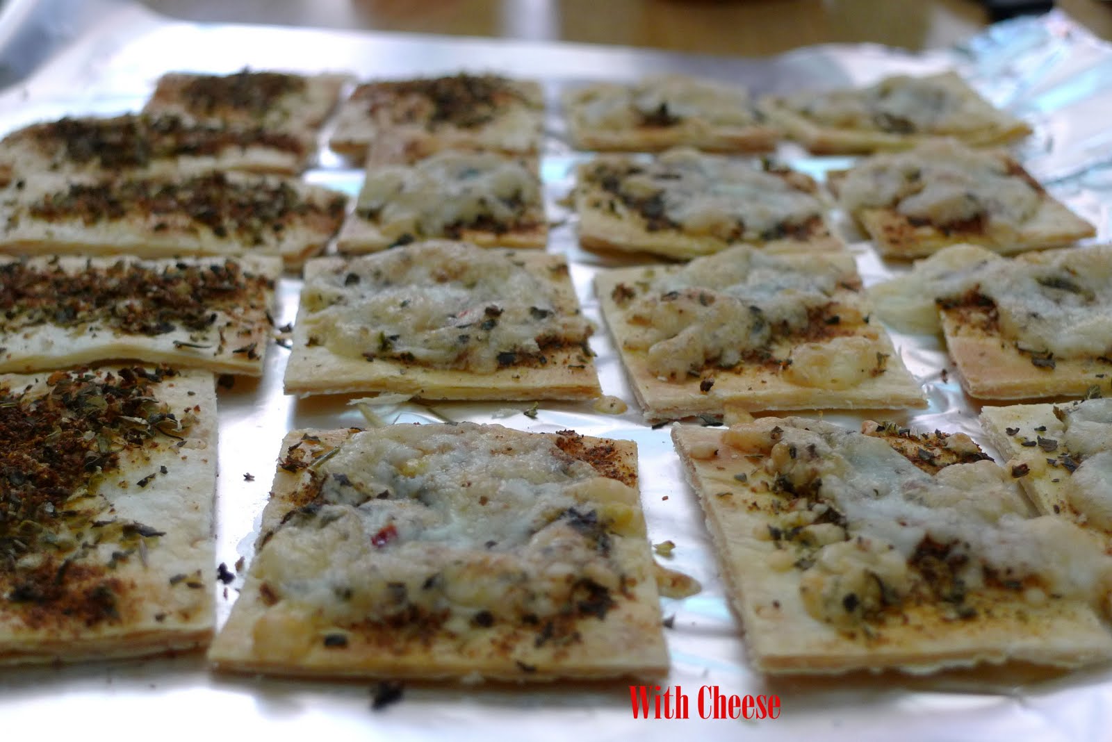 Salt Of The World Herb and Cheese Crackers for the soul