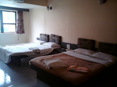 My room at the MTDC's Pilgrims Inn hotel - Shirdi