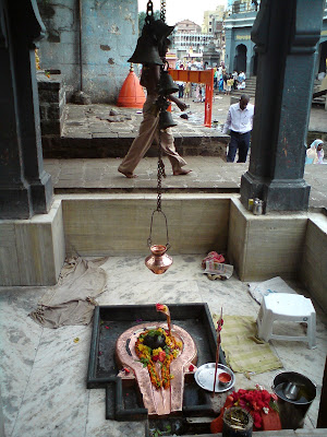 A Lord Shiva Temple on the banks of the Godavari river in Nashik