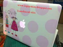 Translucent skin on macbook