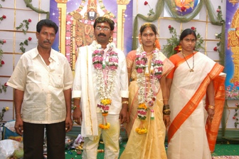 Chakri with his Wifes Father and Mother