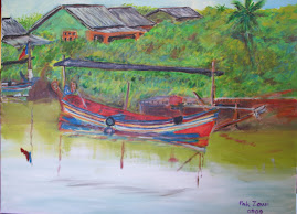 Traditional Kelantan Fishing Boat