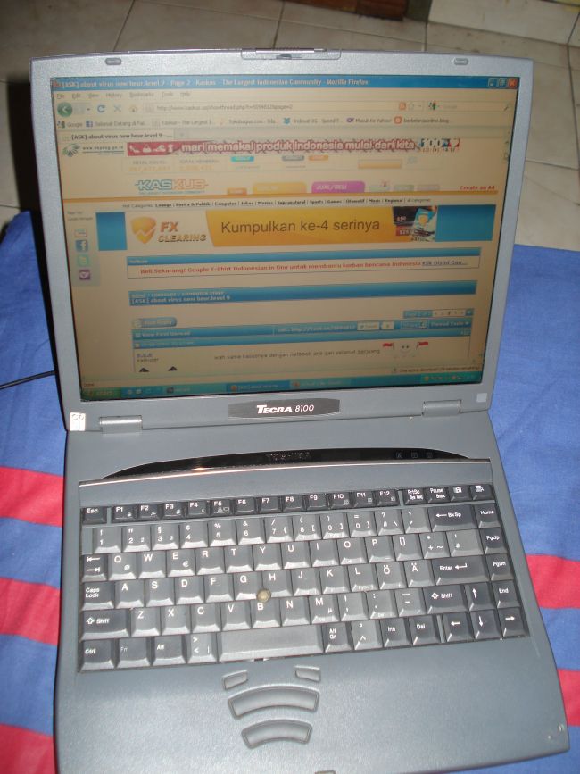 Harga laptop toshiba tecra