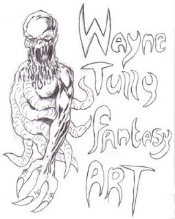 Wayne Tully Fantasy Art Blog Header Art
