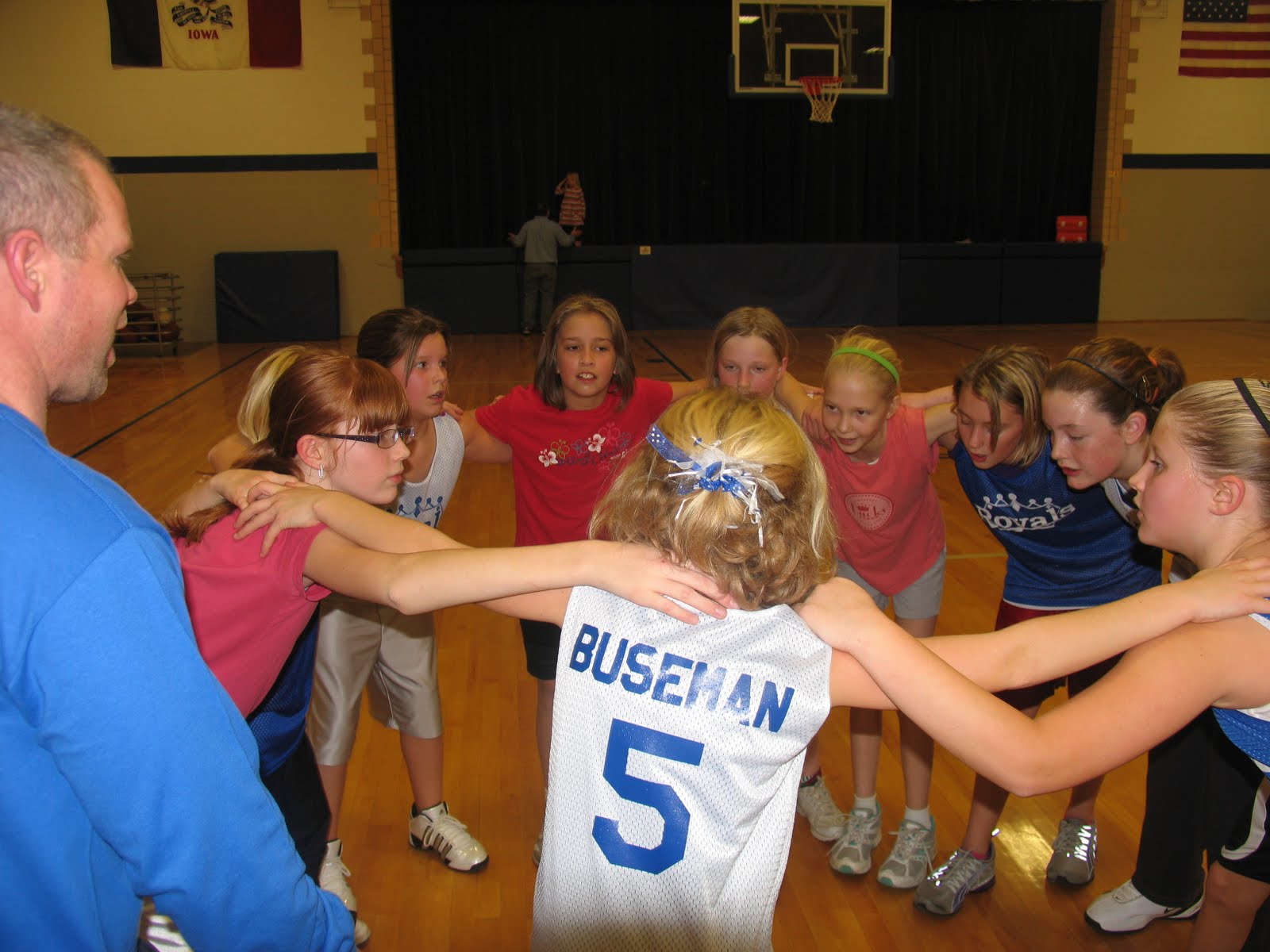 Colo/NESCO Recreation Practice Fun 5th Grade Girls Basketball