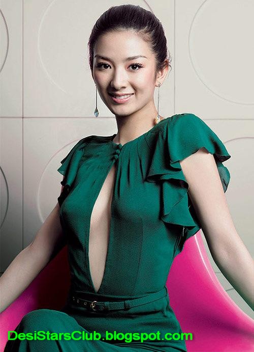 Chinese actress Huang Yi | Chinese actress, Long sleeve 