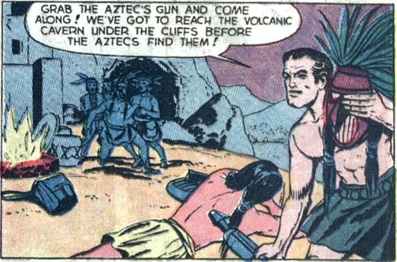 Reed Aztec Awesomer Than Thou: Space Western Comics: The The Return of The Aztecs