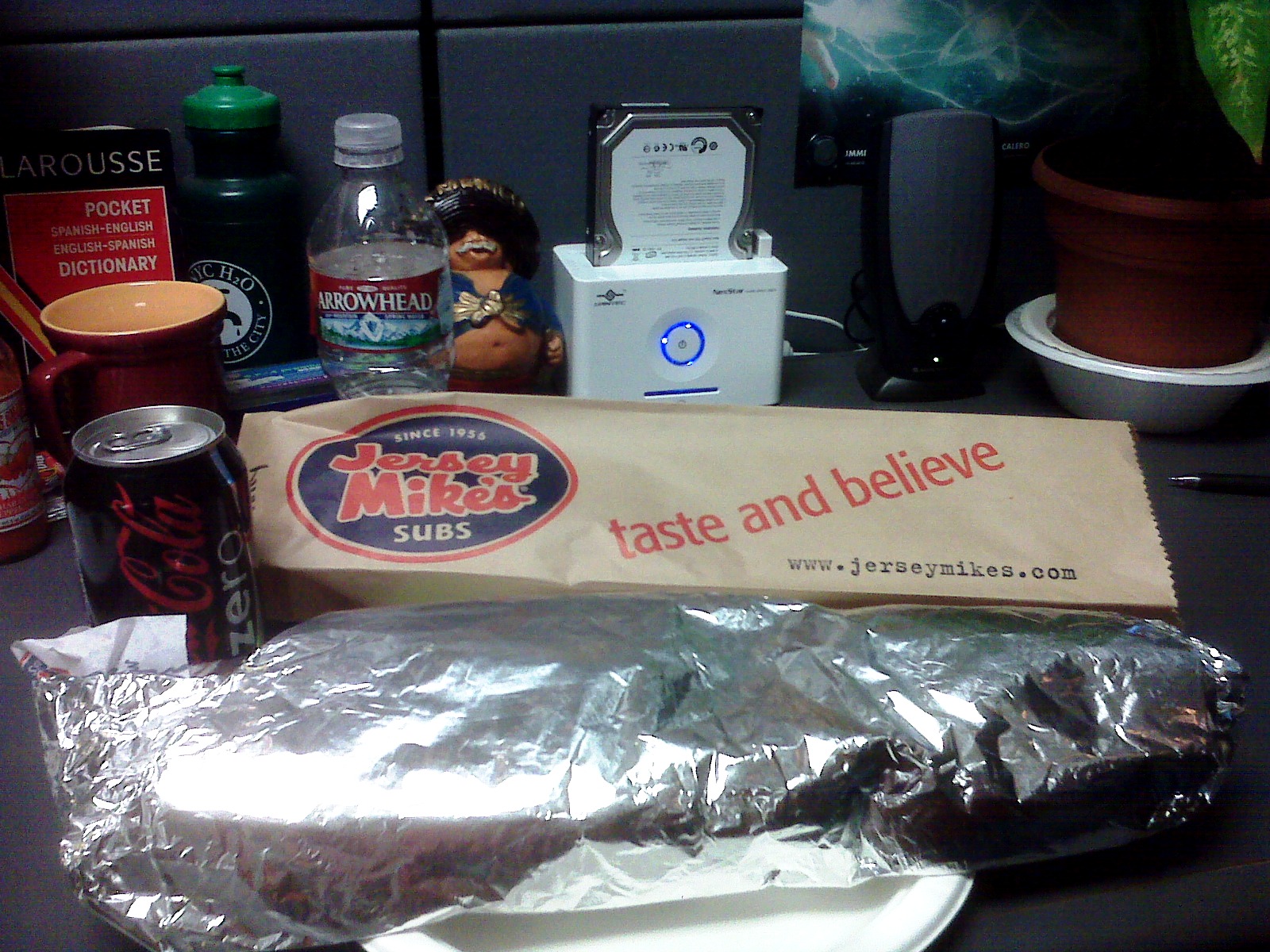 Dude Where's My Lunch? Jersey Mike's Catered our lunch today