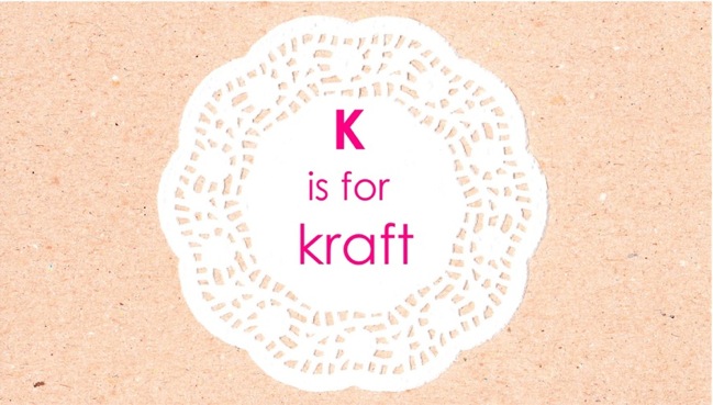 k is for kraft