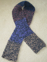 knitted scarf for homeless