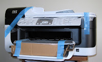 unpacking new printer