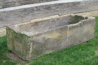 old watering trough