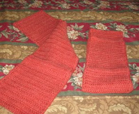 crochet scarves