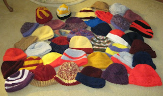crocheted hats for homeless