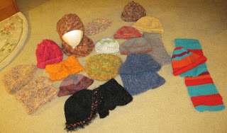 knitted and crocheted donations for homeless