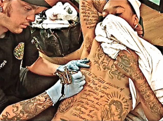 Wiz Khalifa Tattoo.
