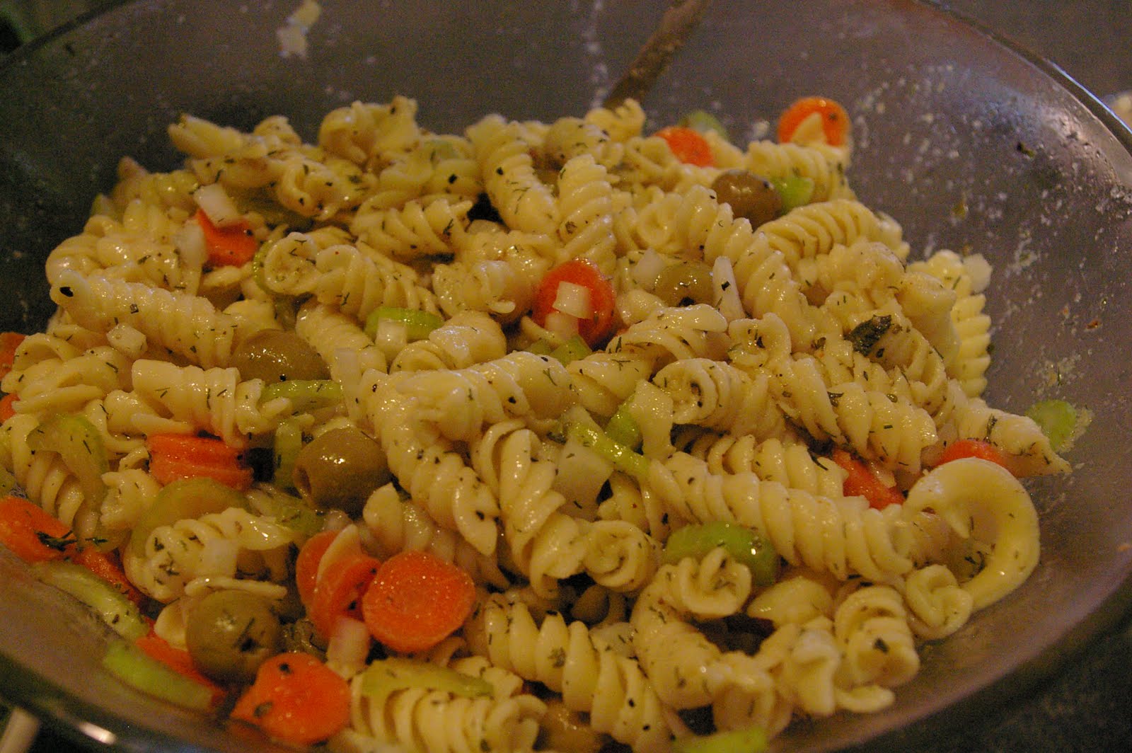 eEatery Easy Apple Cider Vinegar Pasta Salad