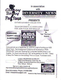 AIDS WALK EVENT SIGN UP 9-24-2009