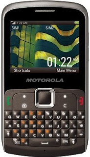 Motorola EX115 EX128 Dual SIM Phones India
