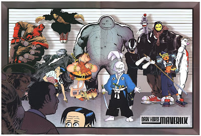Dark Horse Comics Maverick Imprint Character Poster