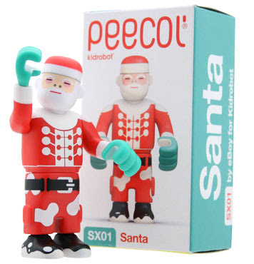 Kidrobot - Santa Peecol and Package by eBoy