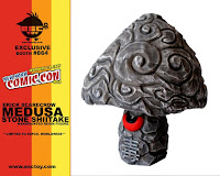 ESC Toy – Medusa Stone Shiitake Resin Figure by Erick Scarecrow