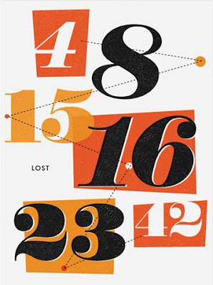LOST Screen Print Series 3 - The Numbers by Ty Mattson