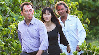 Lost - Namaste - Jeff Fahey as Frank Lapidus, Michael Emerson as Benjamin Linus and Yunjin Kim as Sun Kwon