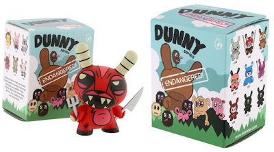 Kidrobot - Dunny Endangered! 3 Inch Series Blind Box Artwork by Jeremyville and Joe Ledbetter Dunny