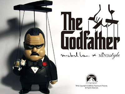 Michael Lau x Mindstyle The Godfather Marionette Designer Vinyl Figure