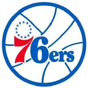 The Philadelphia 76ers 2009 Official Logo