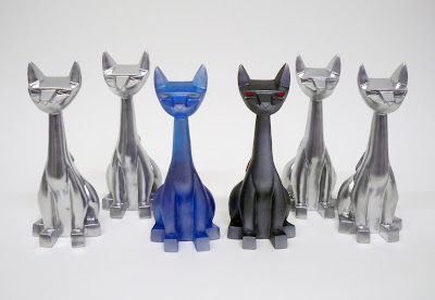 Tenacious Toys Exclusive Silver Tuttz Wave 2 Resin Figures by Argonaut Resins