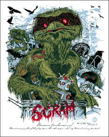 Of Fur and Felt Muppet Screen Print Set by Rhys Cooper - Oscarvorus Grouchamaximus