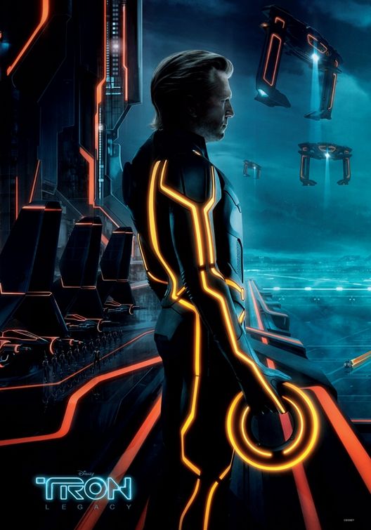 The Blot Says Tron Legacy Movie Poster Triptych