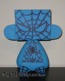 Spider-Man Doodled Glow in the Dark 10 Inch Blue Mad'l by MAD