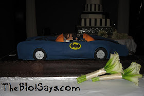 The Blot's Kenner Super Powers Batmobile Groom's Cake