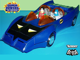 Super Powers Batmobile with Batman and Robin by Kenner