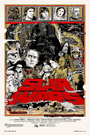 Mondo Star Wars Screen Print Series #20 - The Original Star Wars Trilogy Set by Tyler Stout - Star Wars
