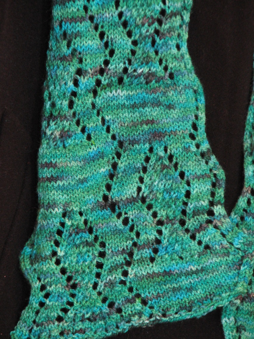 Home AgainVintage Treasures Knitted Fish Scarf