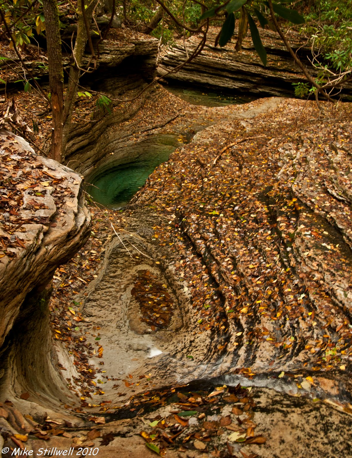 Walking On Empty Devil's Bathtub
