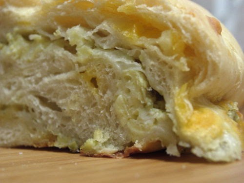 Cookistry: Cheese, Egg, and Jalapeno Bread