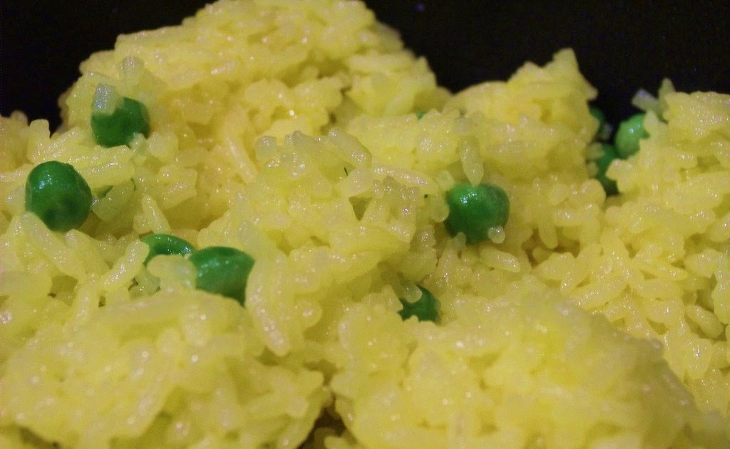 Cookistry Saffron Rice with Peas