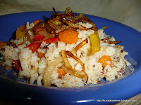 Pilaf indian (Muttar Pulao)