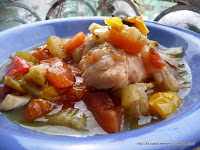 Tocanita de pui cu legume