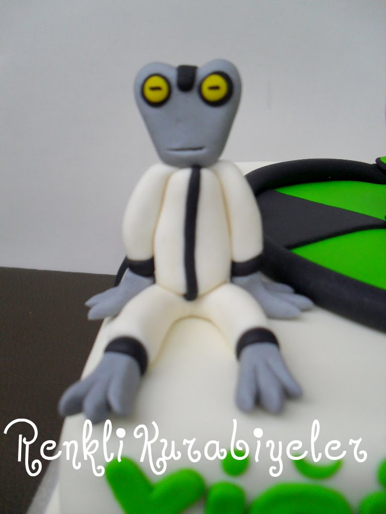 Renkli Kurabiyeler BEN 10 PASTA
