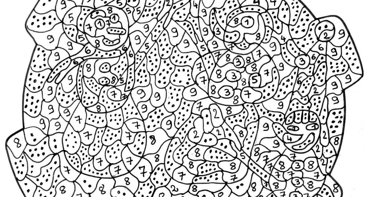 Maternelle Coloriage magique, bonshommes de neige