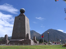 The monument on the equator