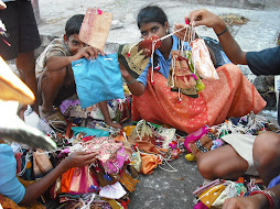 These people followed me for blocks trying to sell me bags