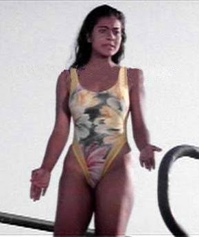 INDIAN ACTRESS BIKINI PHOTOS: Kajol In Swimsuit