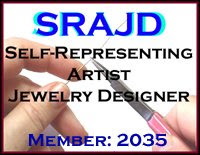 Self Representing Artist Jewelry Designer